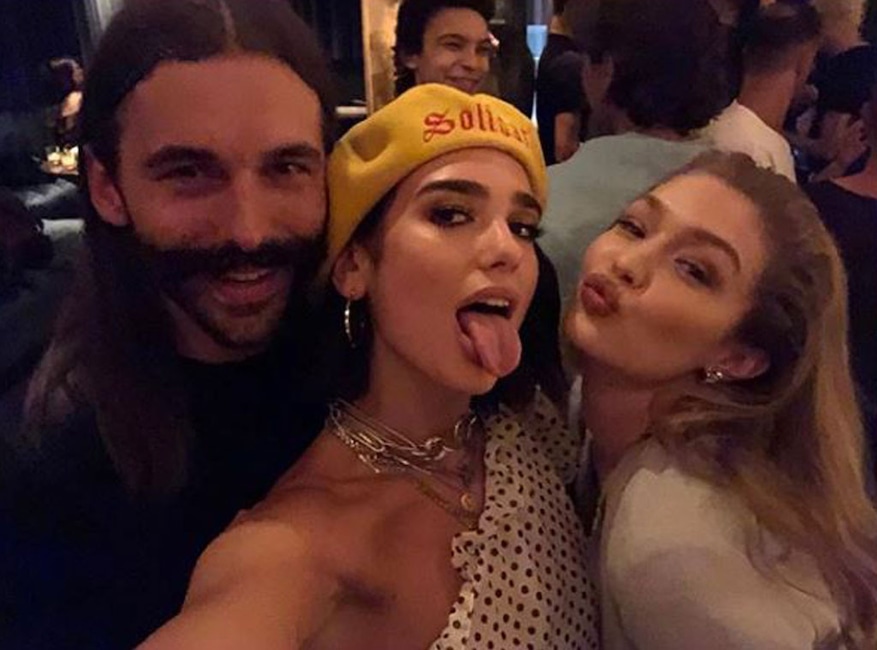 Queer Eye, Jonathan Van Ness, Dua Lipa, Gigi Hadid